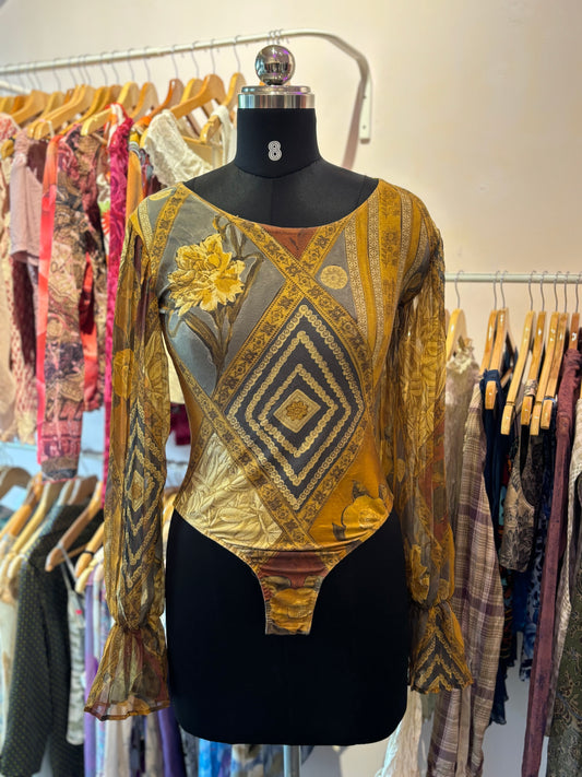 Art Nouveau playsuit