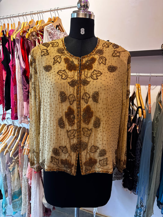 Golden celestial jacket