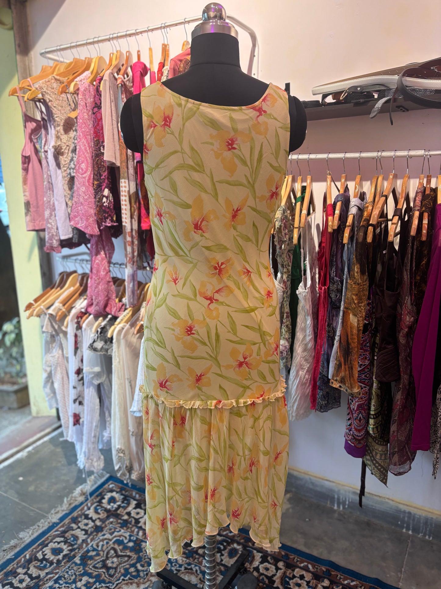 Timeless orchid dress