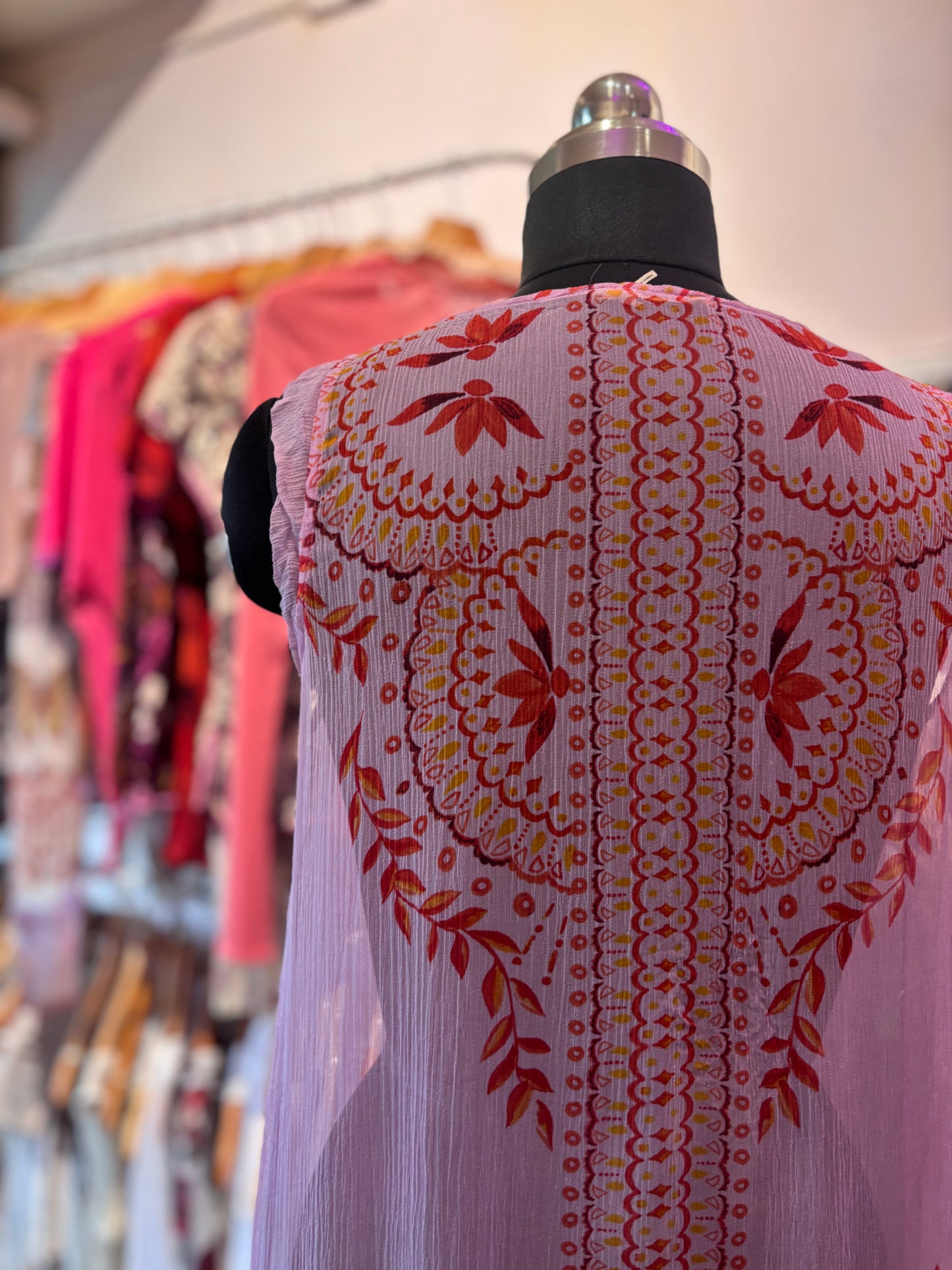 Floret silk dress
