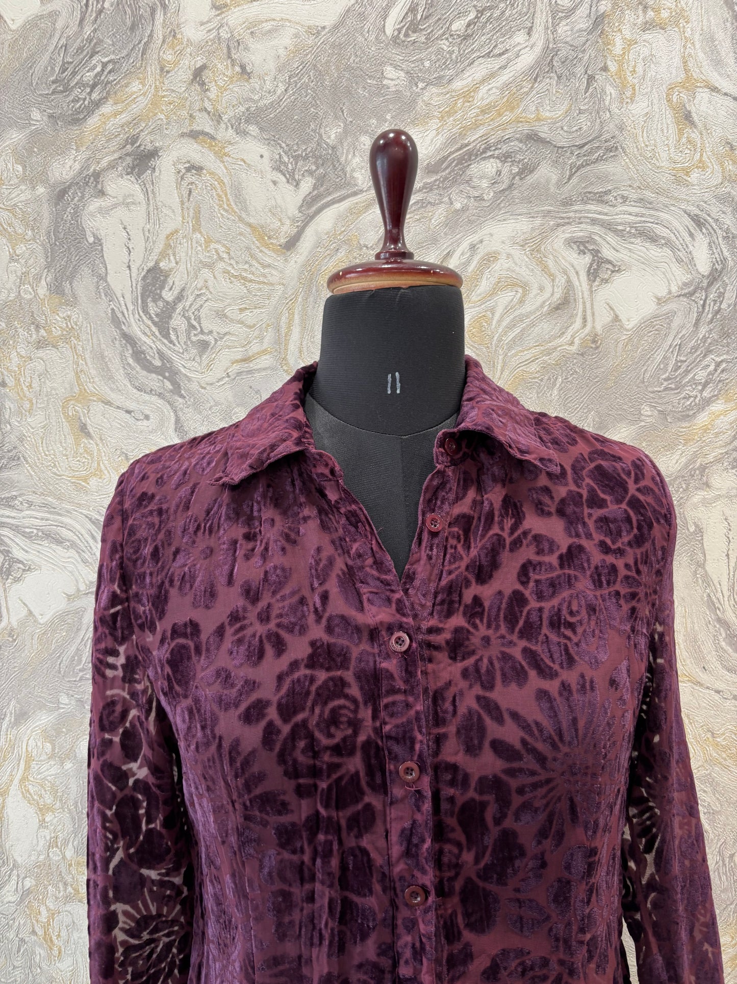 Vintage purple shirt