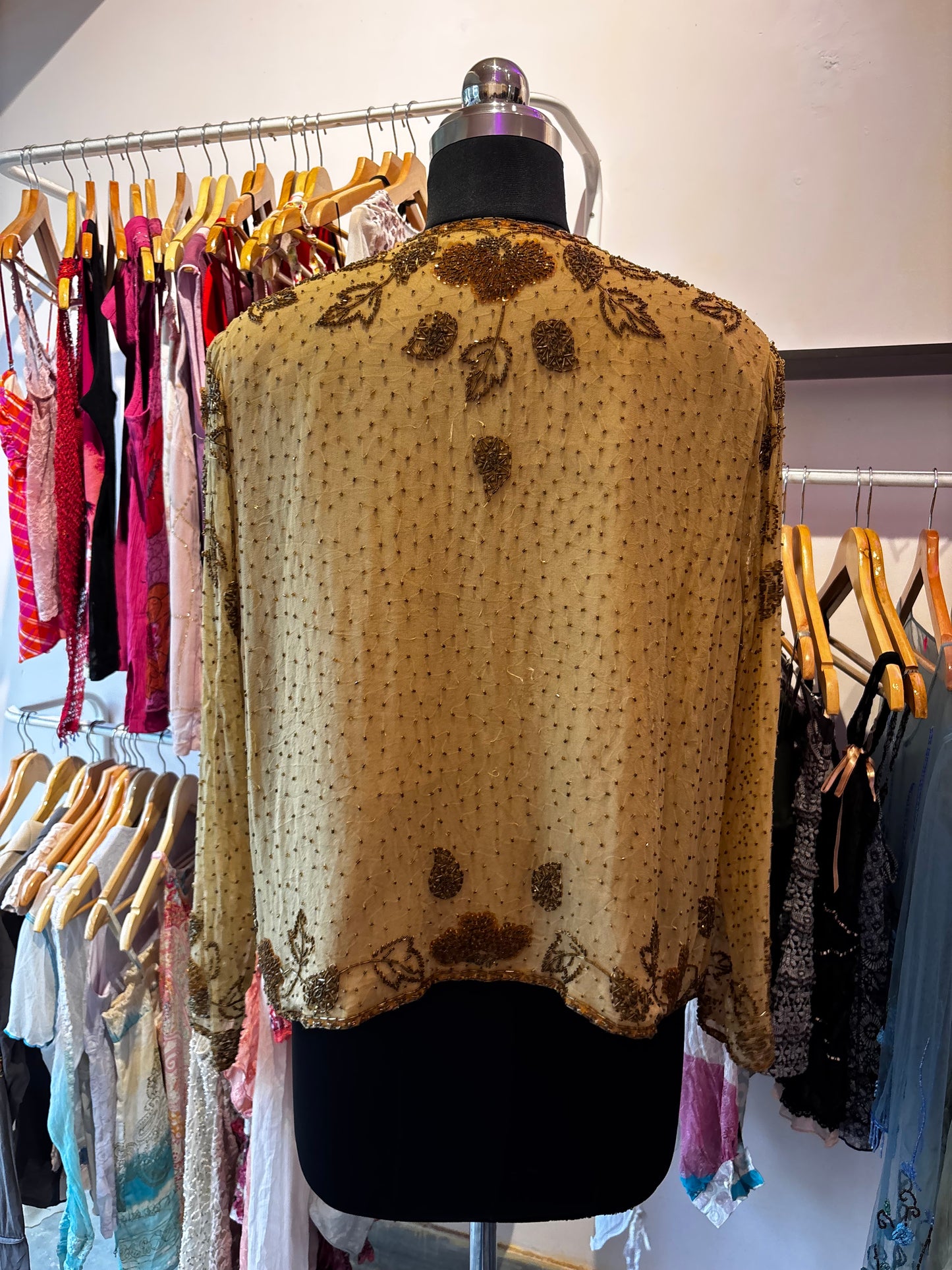 Golden celestial jacket
