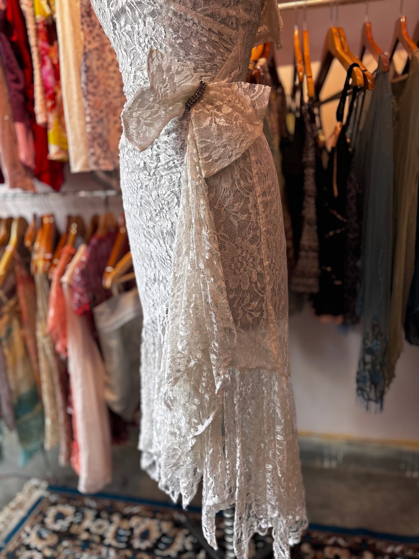 1960's lacy dress