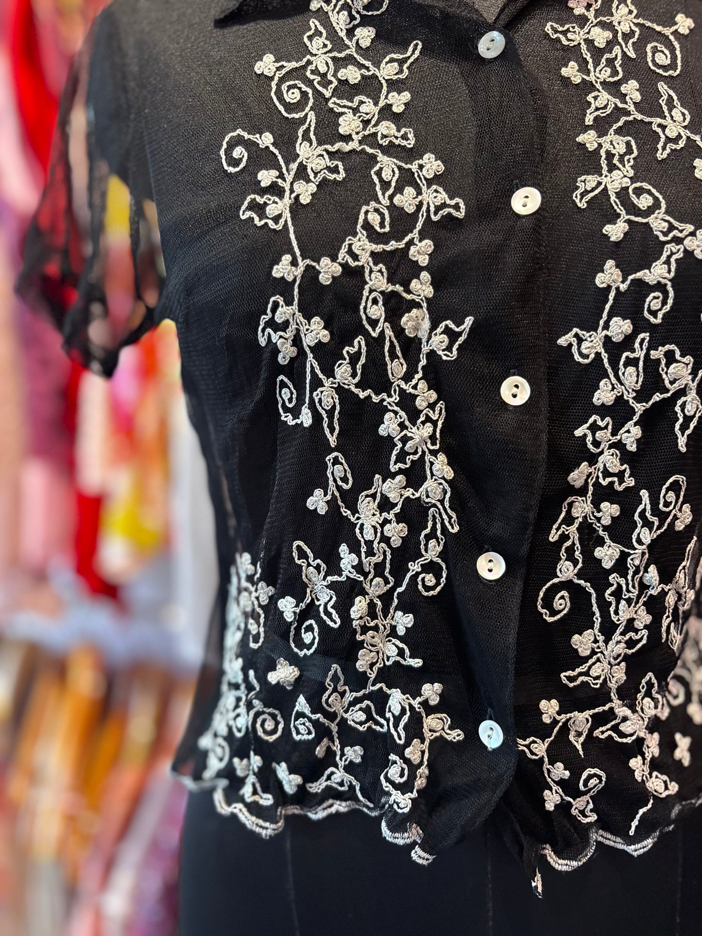 Vintage embroidered shirt