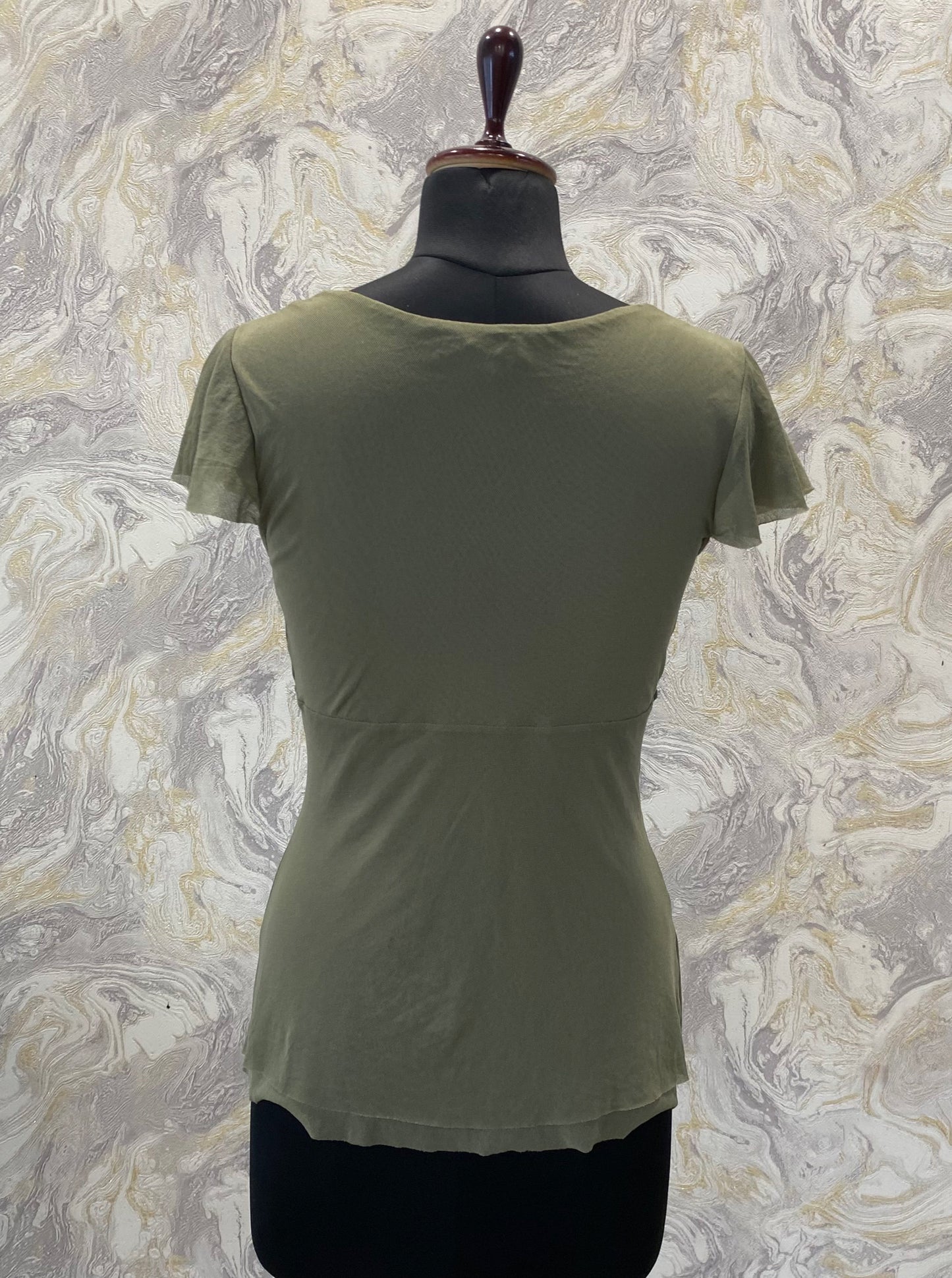 Olive timeless top