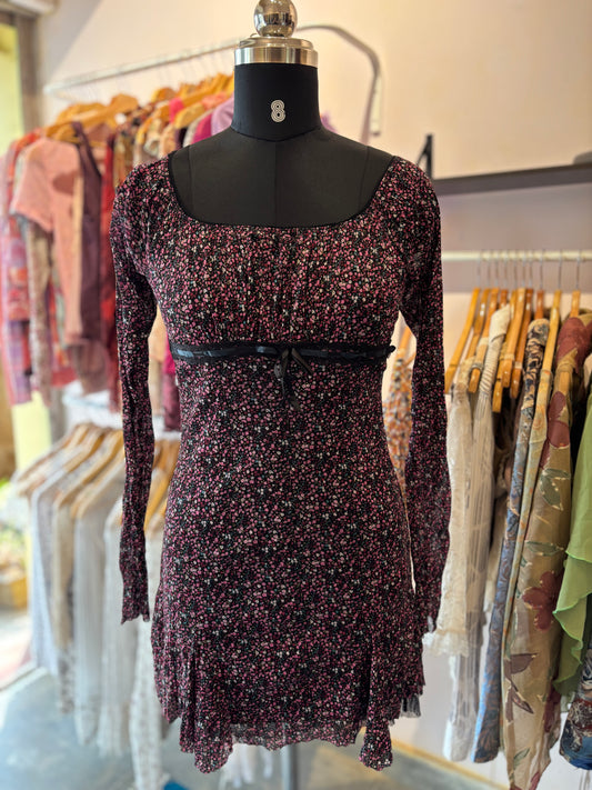 Floral vintage dress