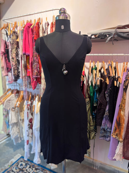 Black bodice dress