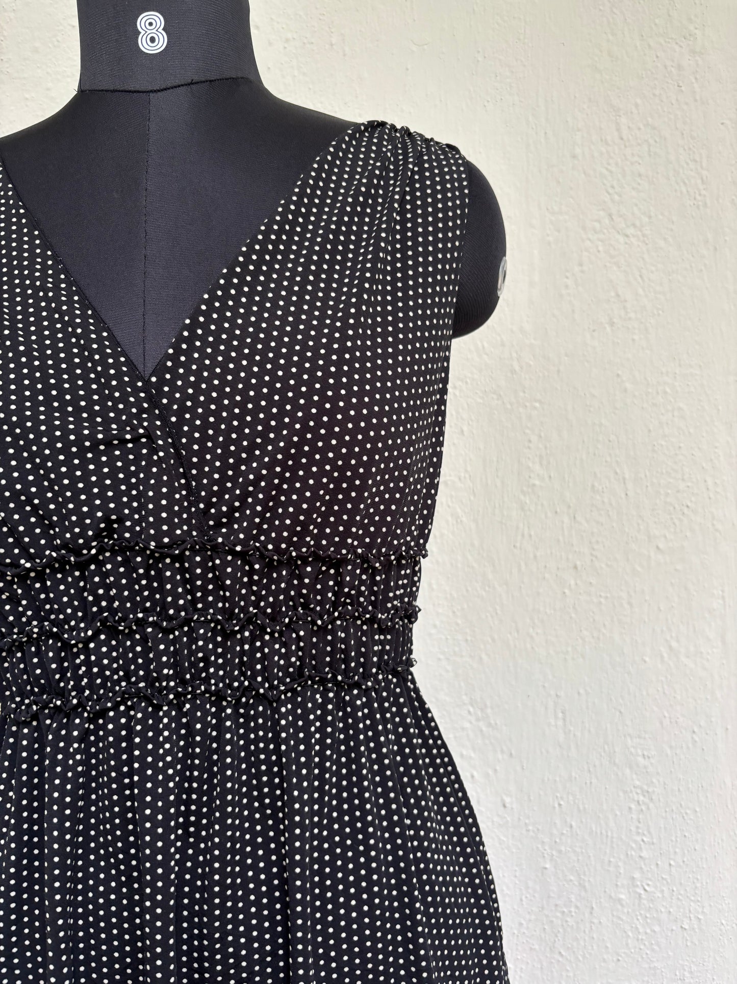 Vintage polka top
