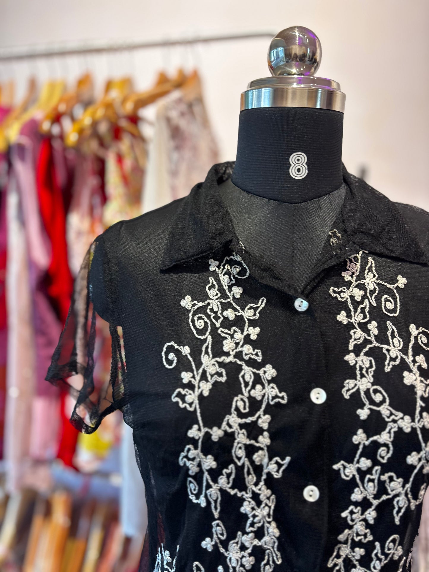 Vintage embroidered shirt