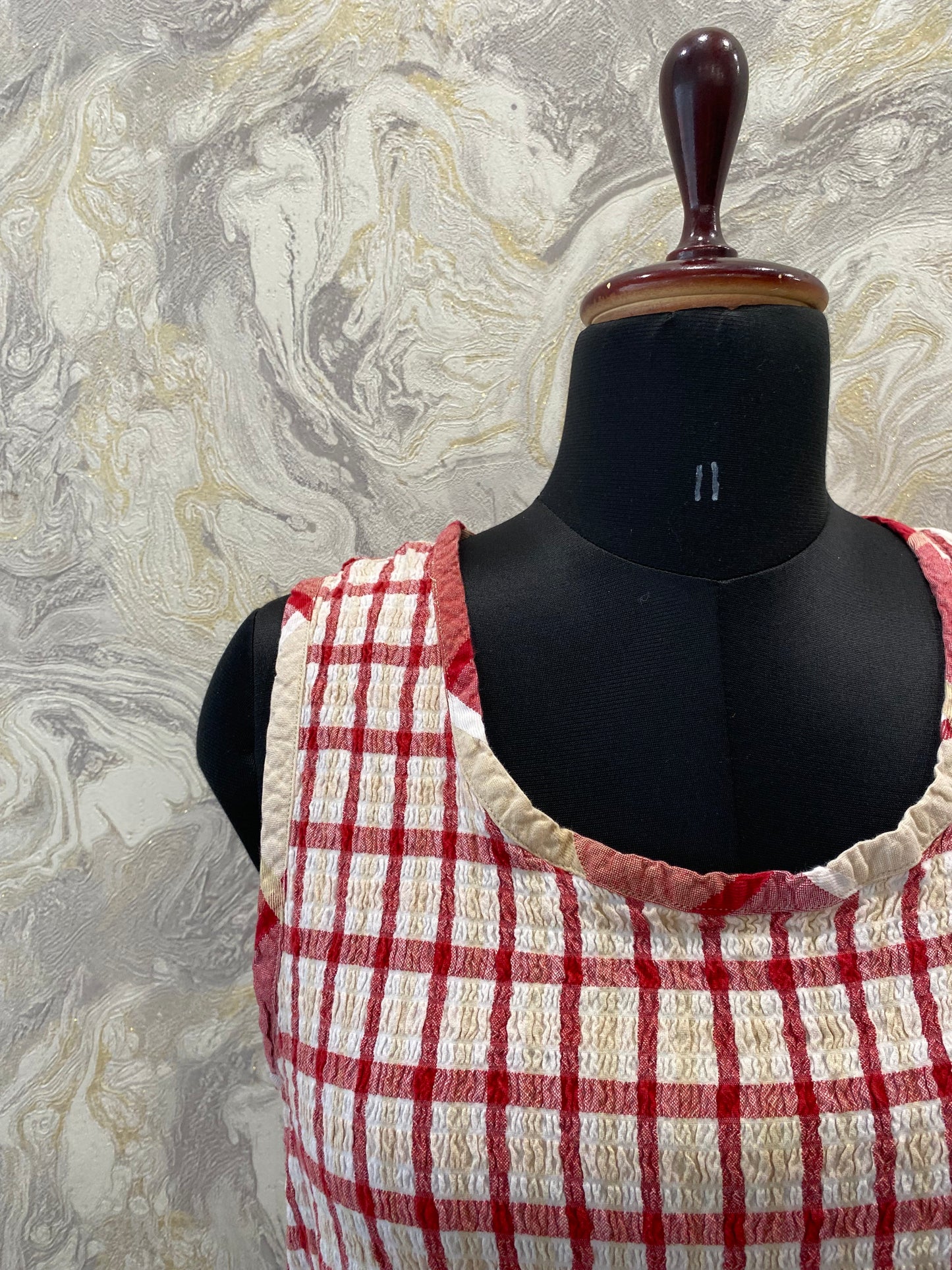 Gingham top