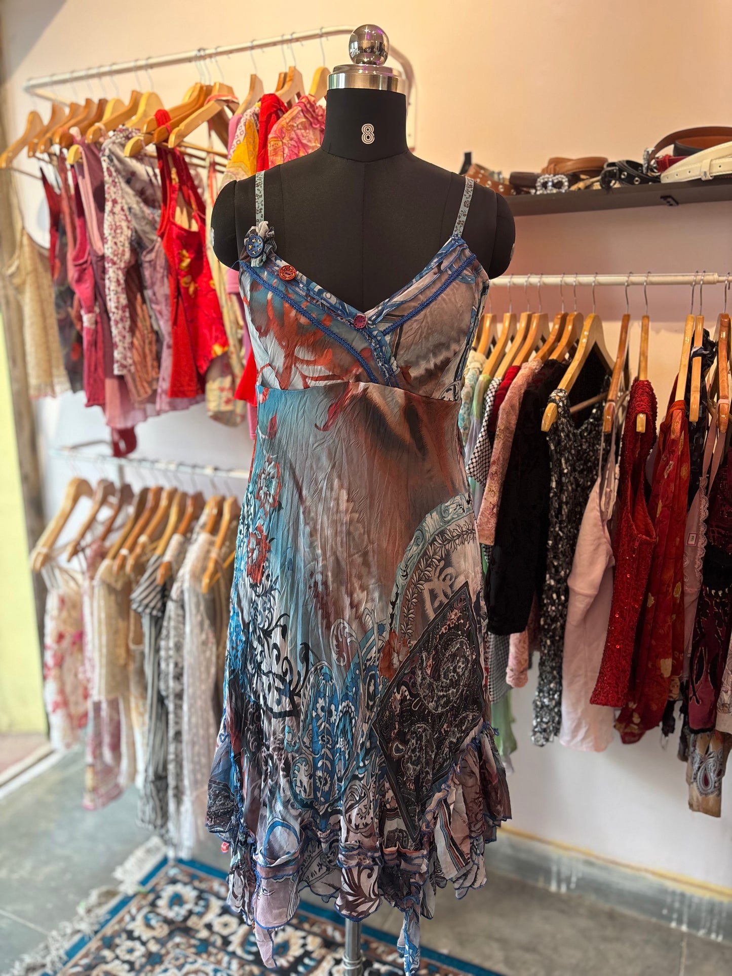 Art nouveau inspired dress