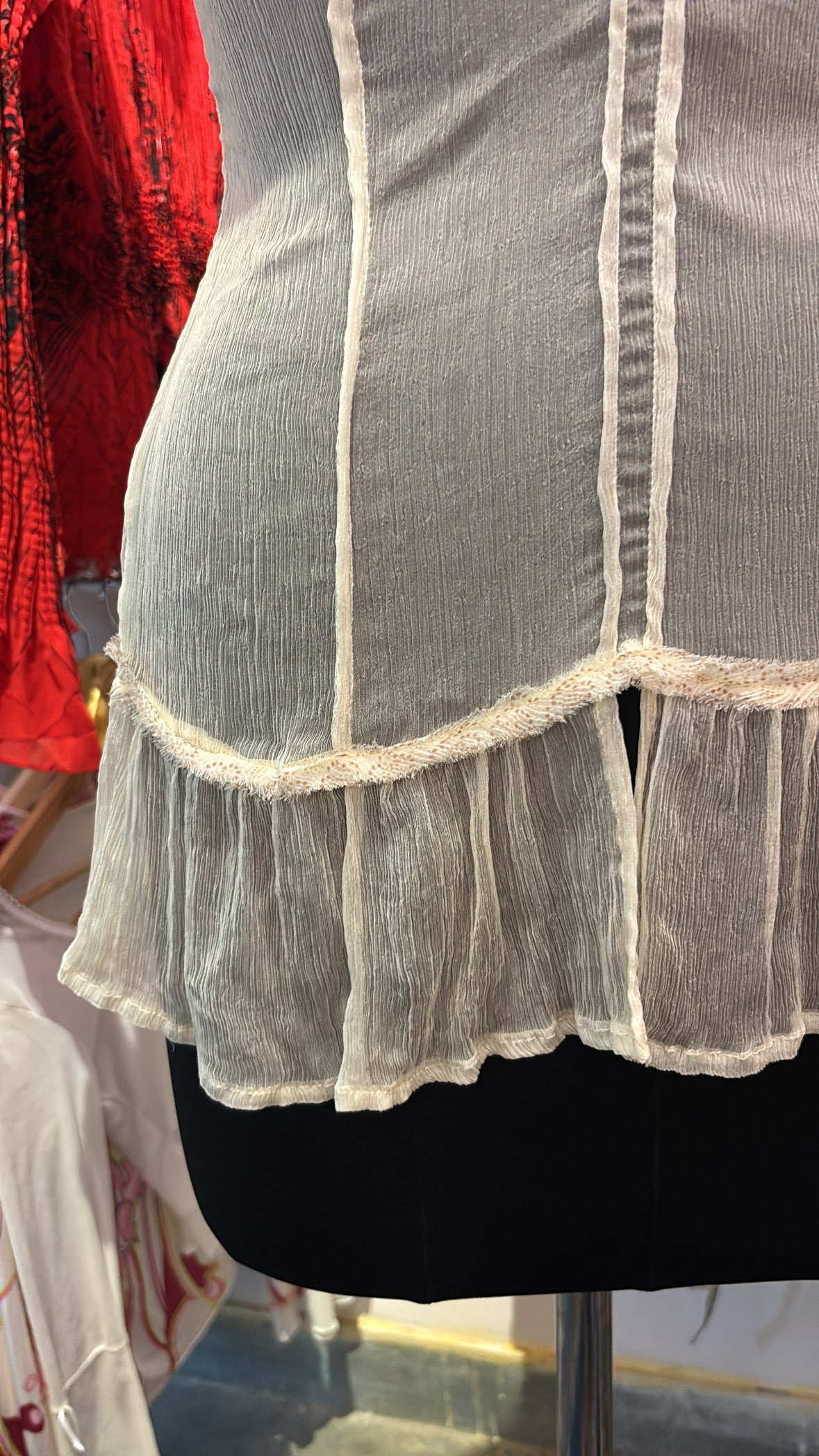 Vintage silk top