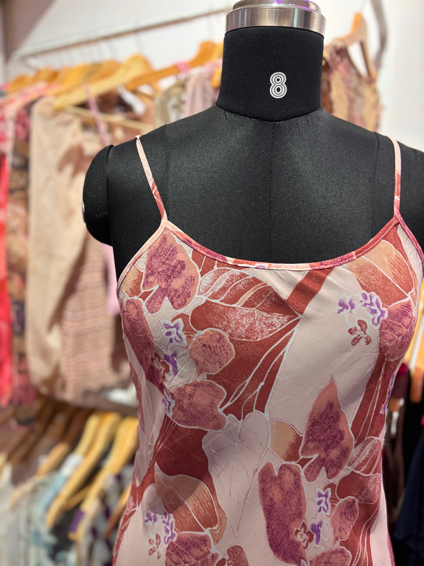 Retro floral love dress