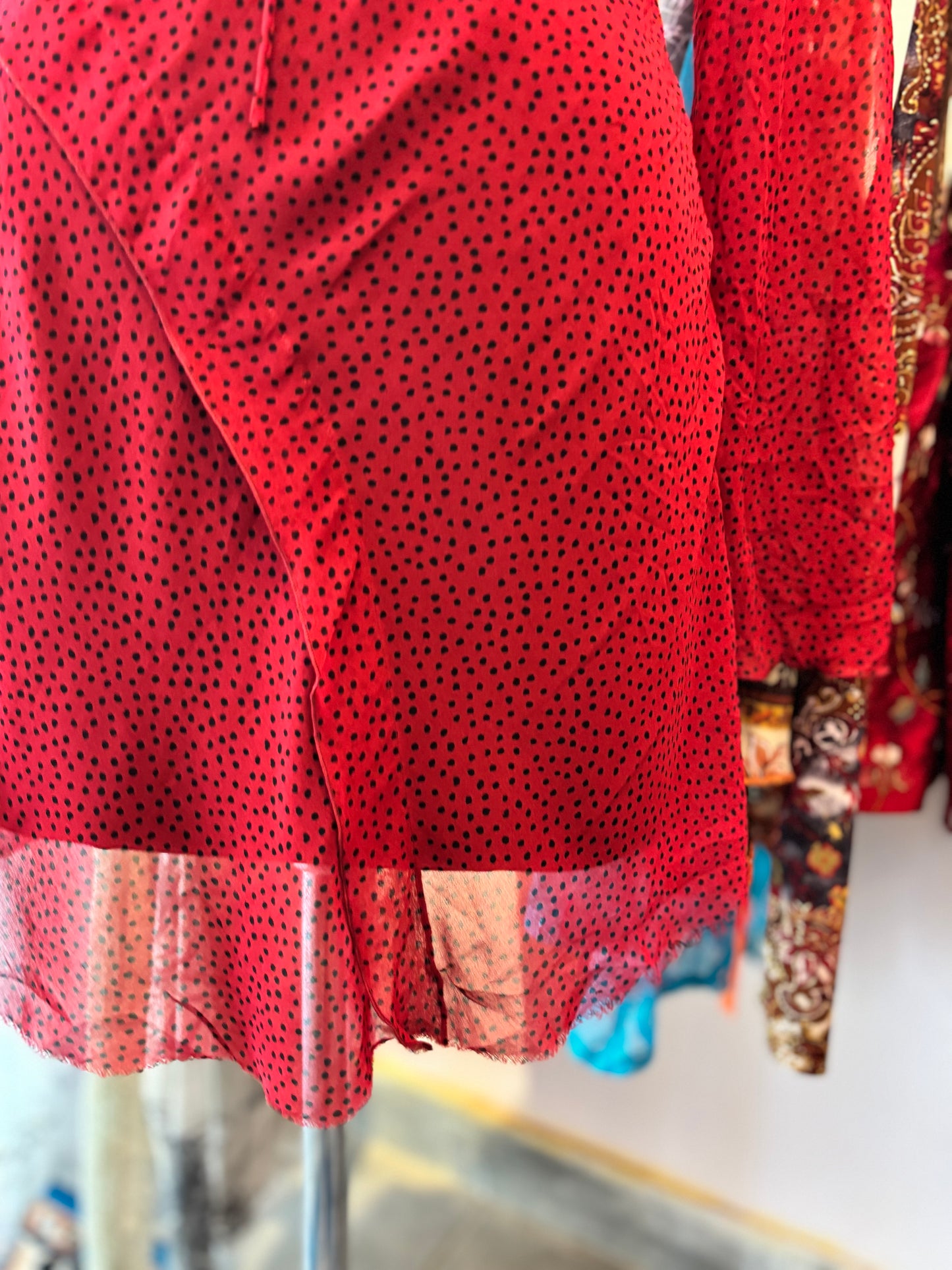 MNG polka dress