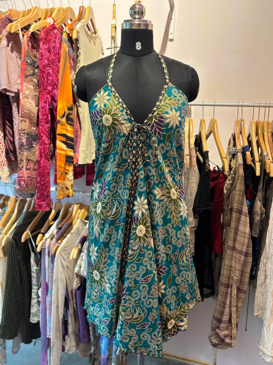 The nature halter neck dress