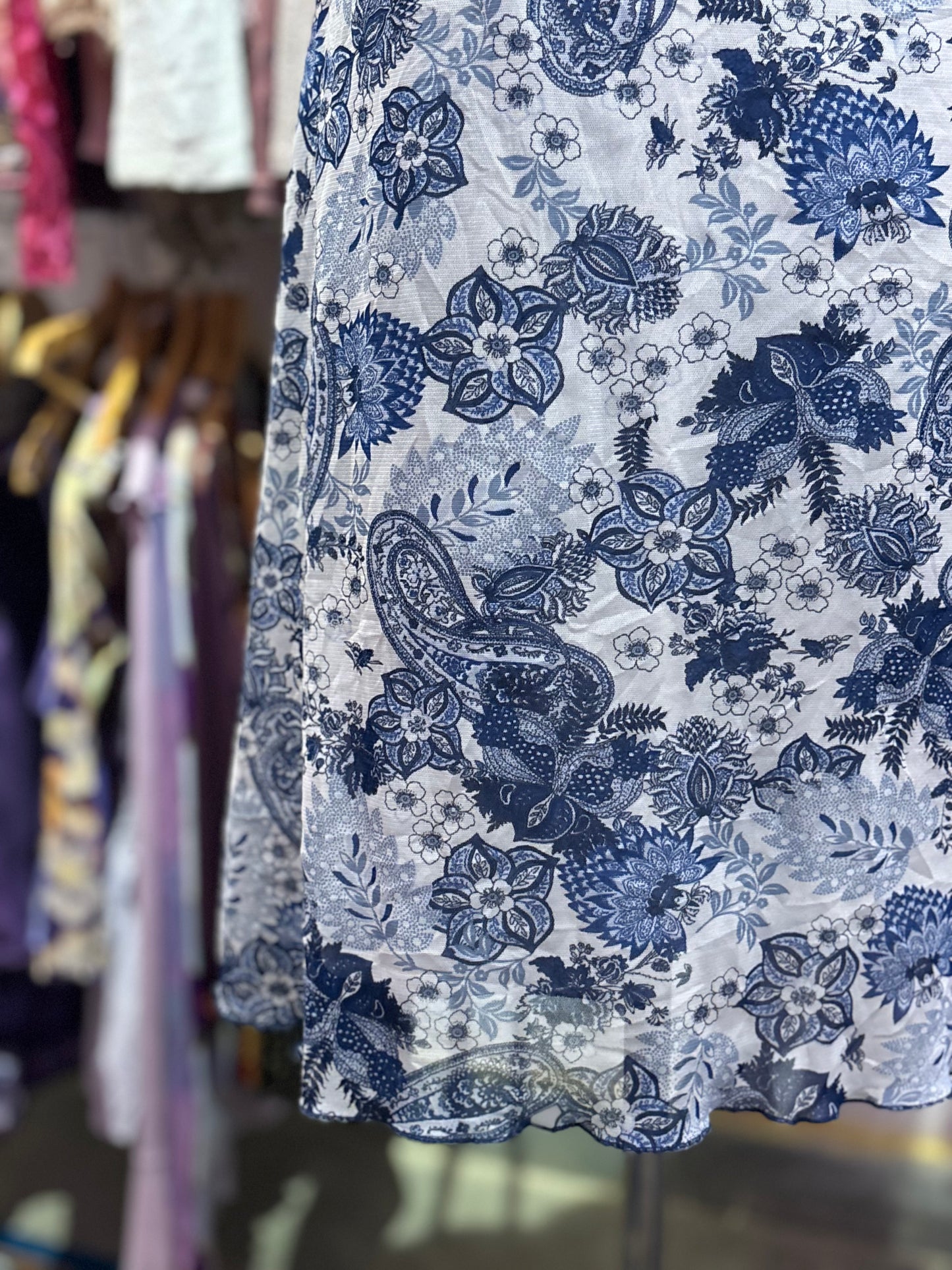 Vintage paisley dress