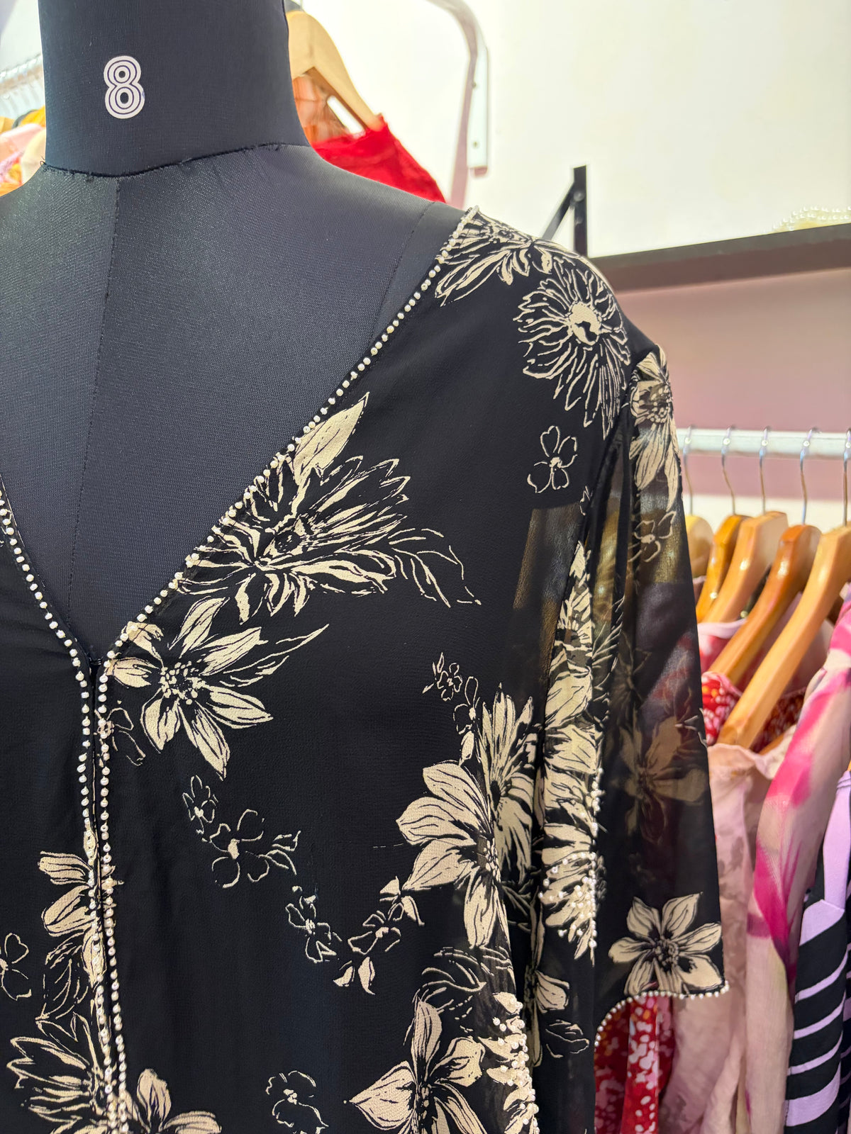 Vintage silk overwear