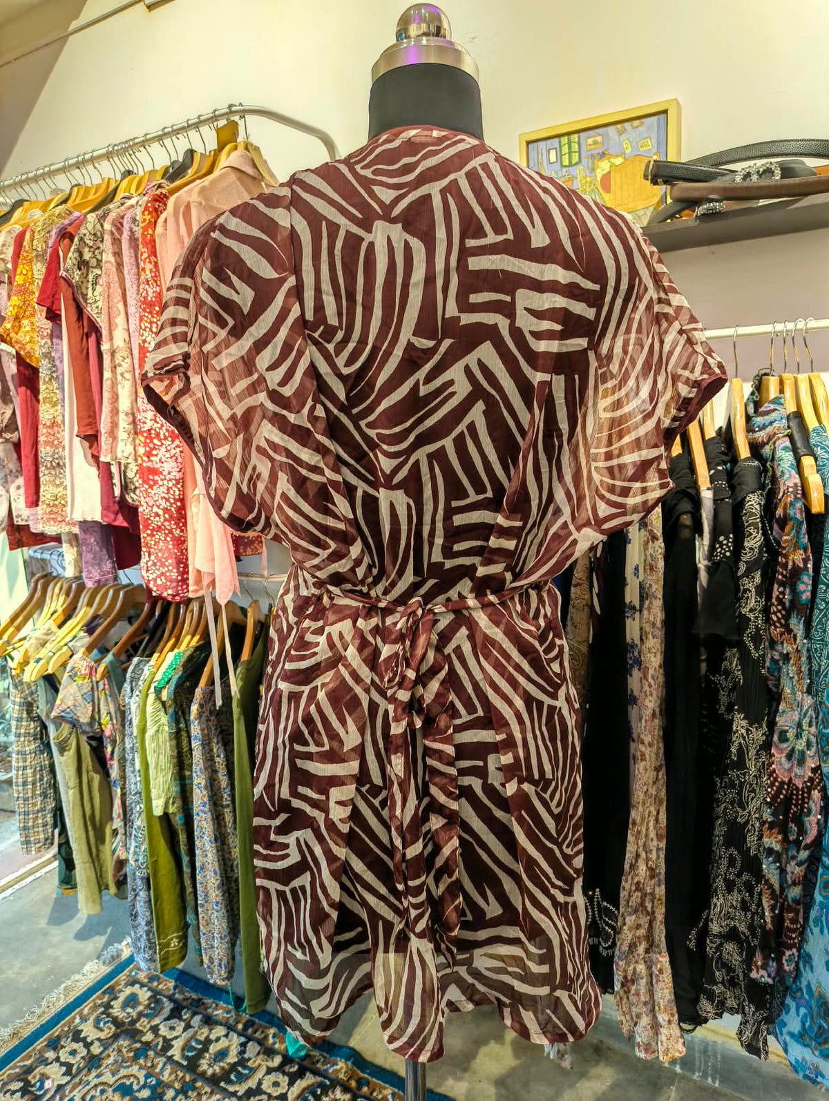 Retro overwear tunic