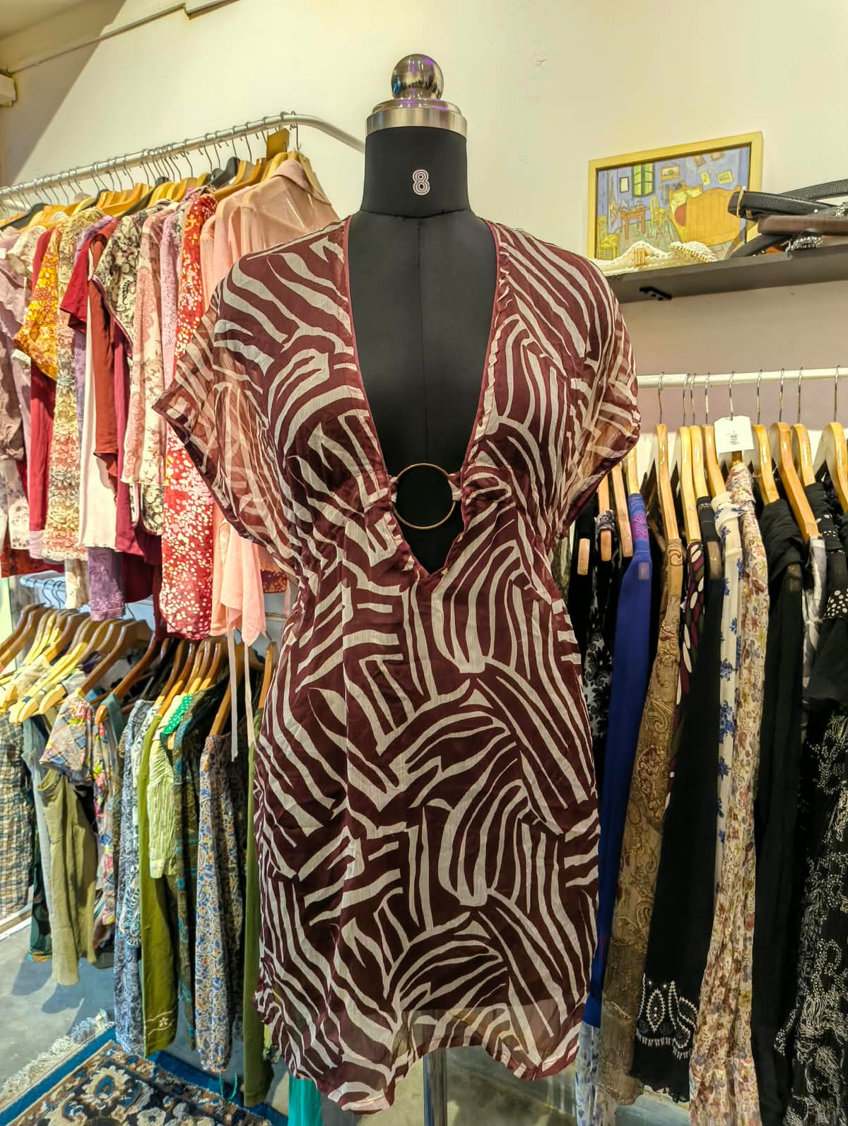 Retro overwear tunic