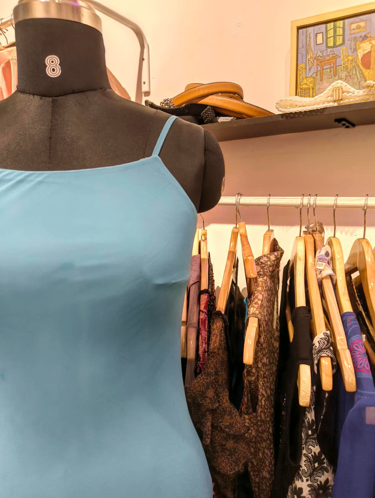 Timeless blue dress