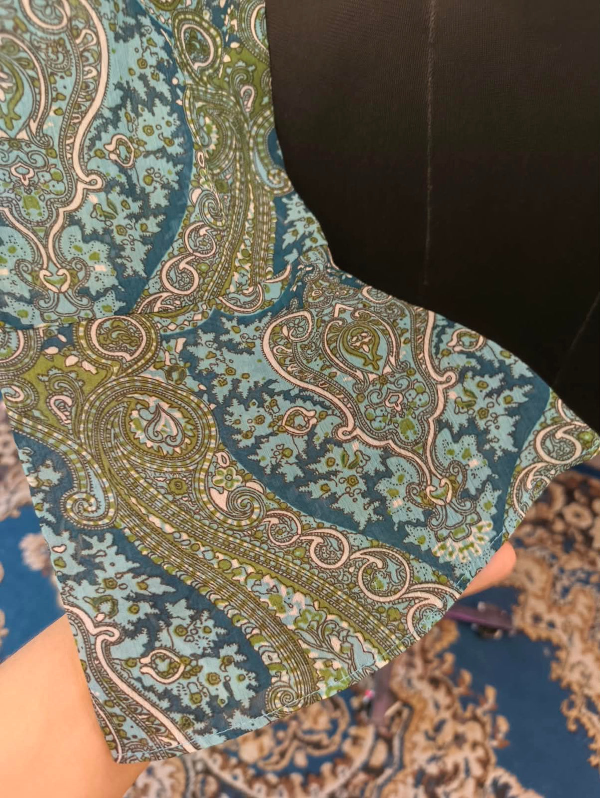 Indie flared sleeves top