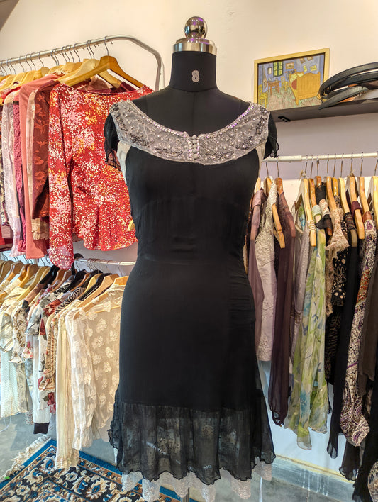 Classic silk lacy dress!