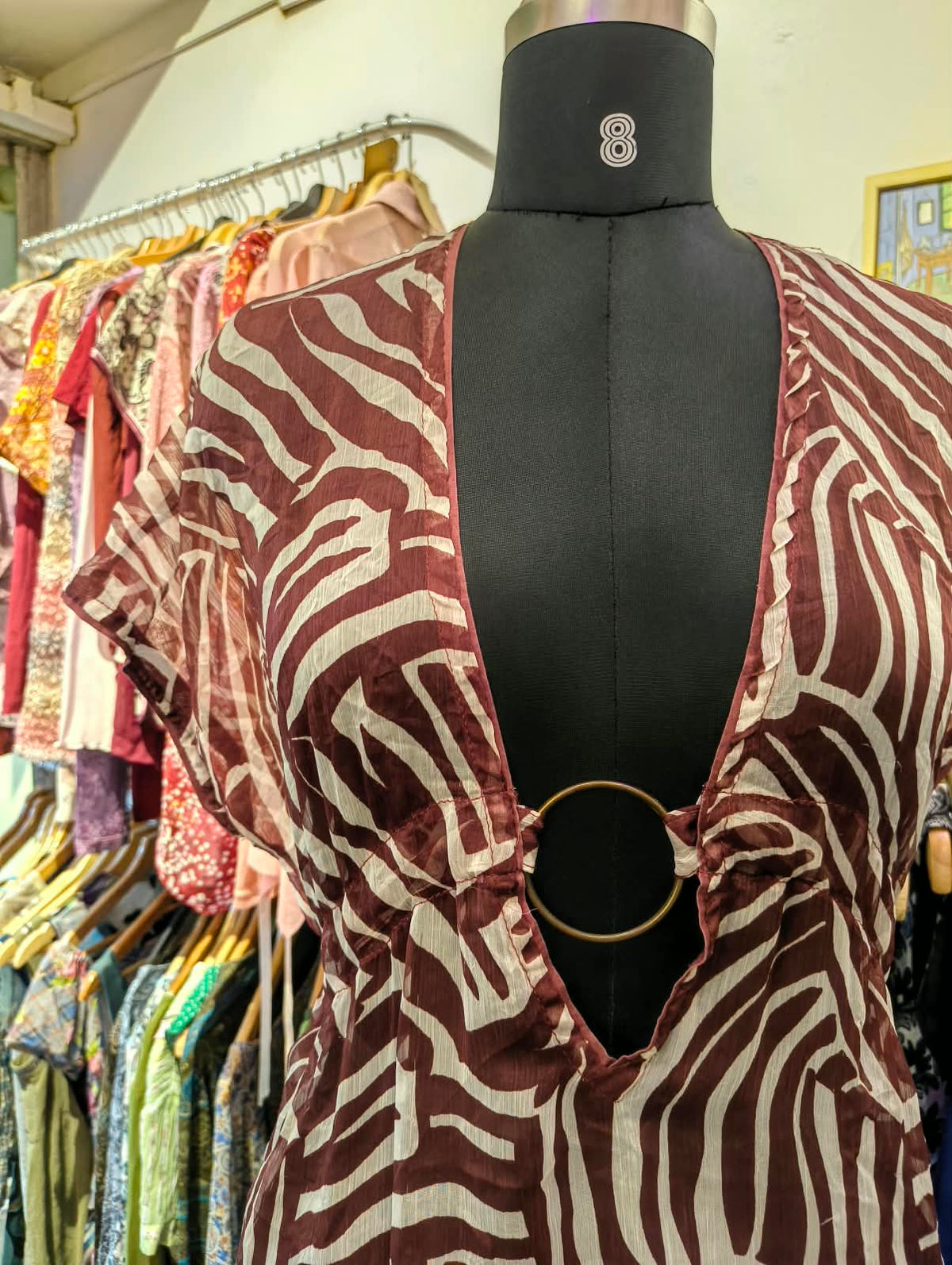 Retro overwear tunic